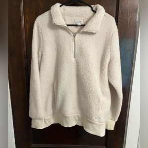Calvin Klein Sherpa quarter zip
